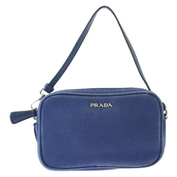 Pre Loved prada Women blue | blue Handbags - Picture 1 of 8